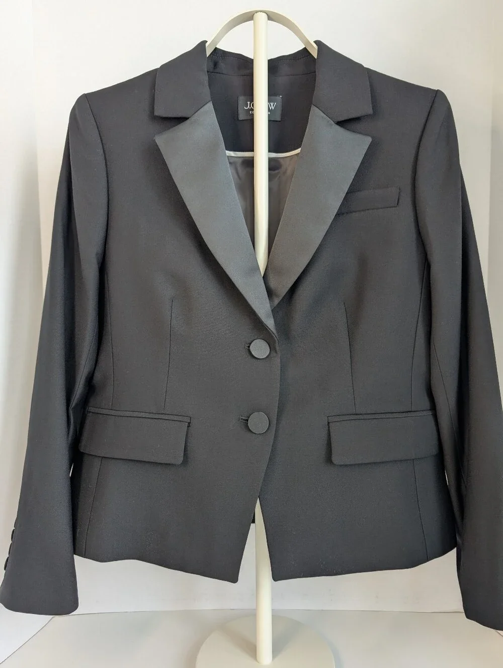 J. Crew Collection Shrunken-fit blazer in Italian tuxedo wool